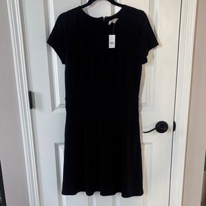 LOFT Black Mini Dress